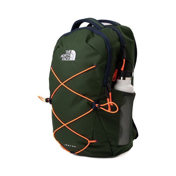 alternate view The North Face Jester Backpack - Pine Needle / OrangeALT4