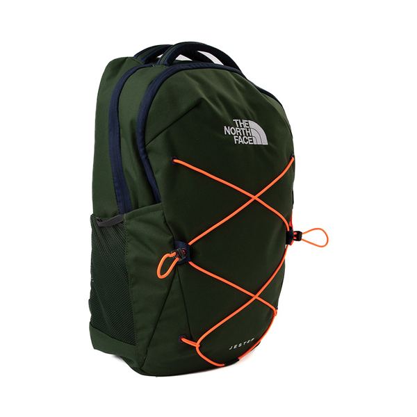 alternate view The North Face Jester Backpack - Pine Needle / OrangeALT4B