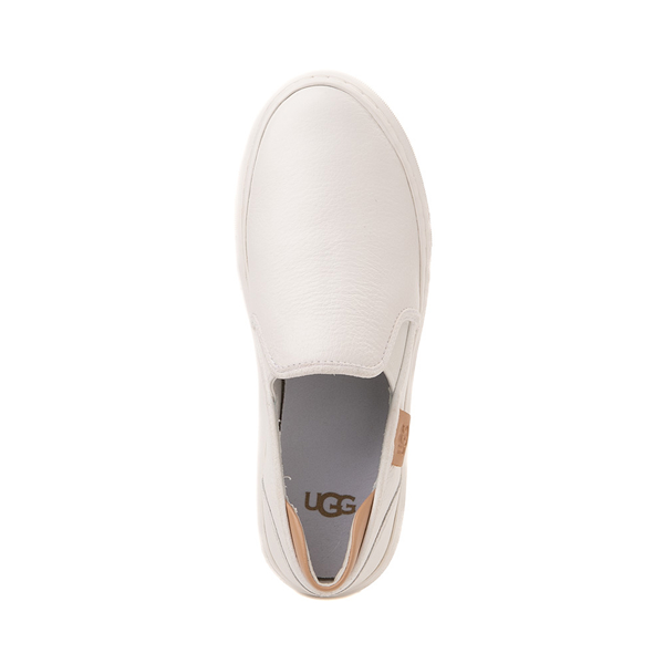 alternate view Womens UGG® Alameda Slip-On Sneaker - Bright WhiteALT2