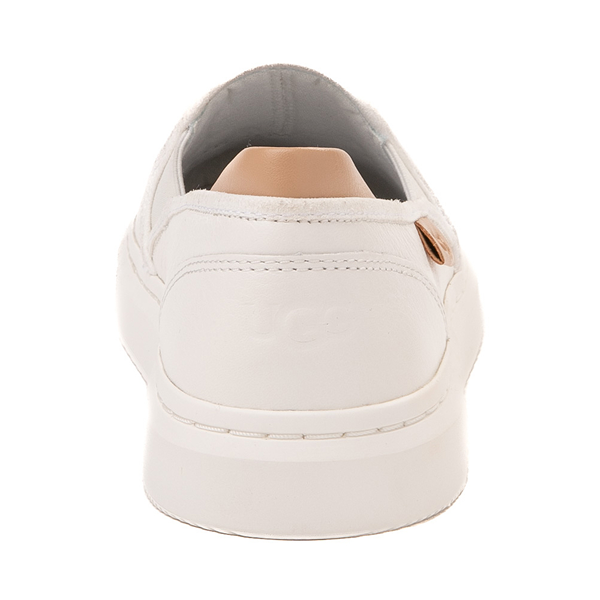 alternate view Womens UGG® Alameda Slip-On Sneaker - Bright WhiteALT4