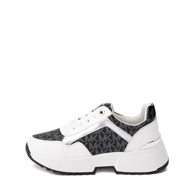 Alternate view of Michael Kors Cosmo Maddy Athletic Shoe - Little Kid / Big Kid - White / Black