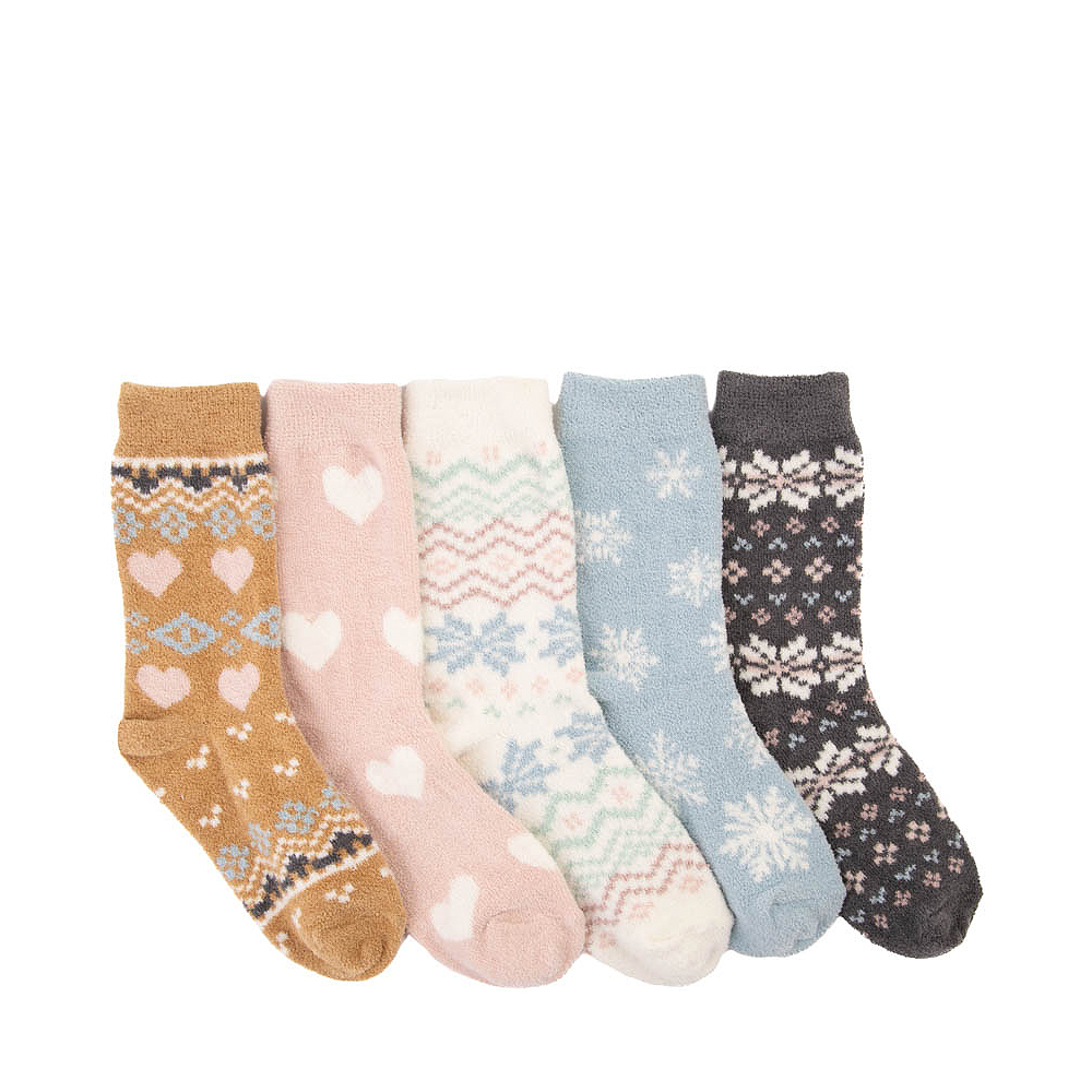 Butterlite Crew Socks 5 Pack - Little Kid - Multicolor