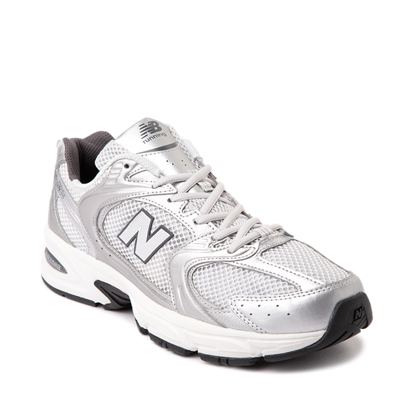 alternate view New Balance 530 Athletic Shoe - Gray Matter / Silver Metallic / MagnetALT5