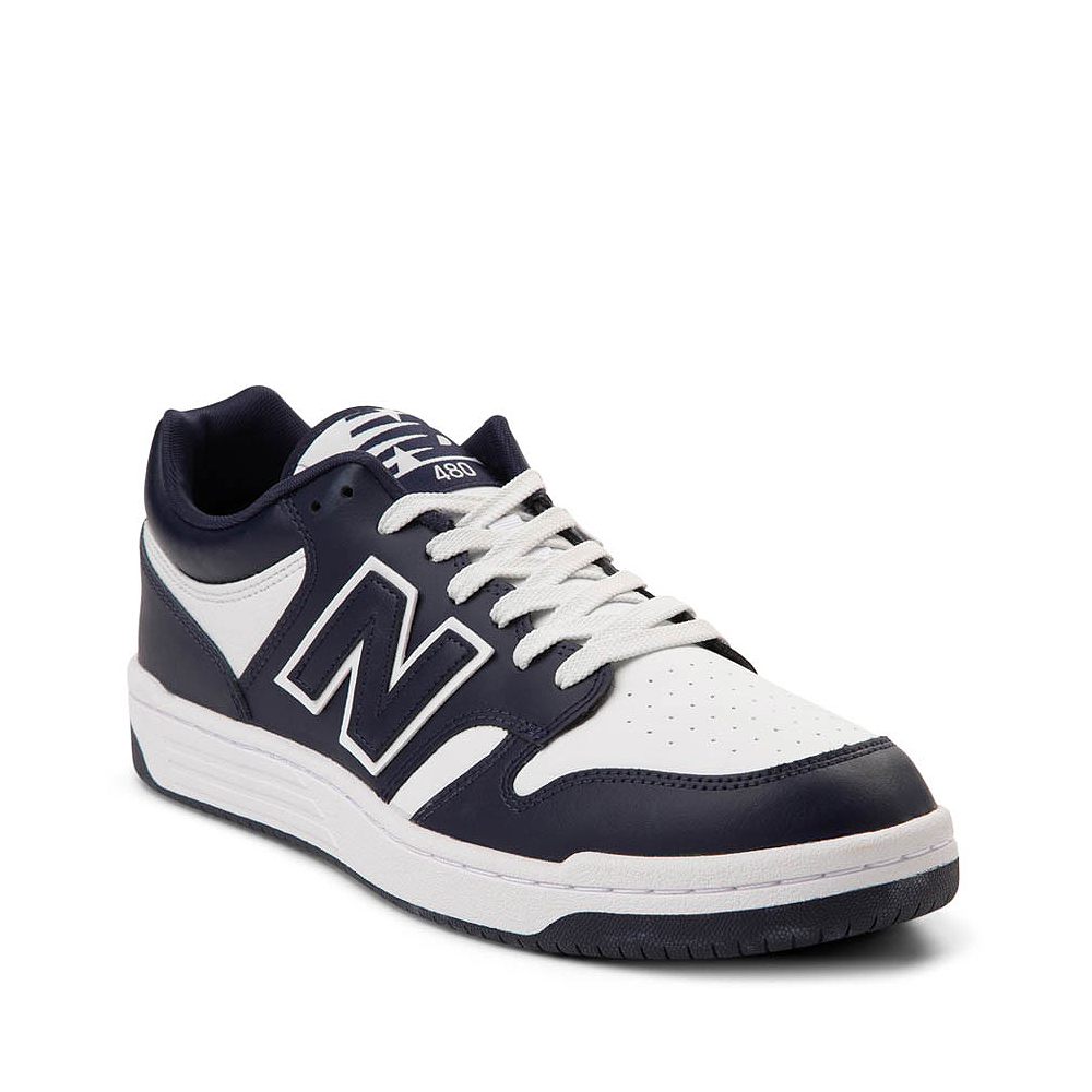 New Balance 480 Athletic Shoe - White / Navy | Journeys