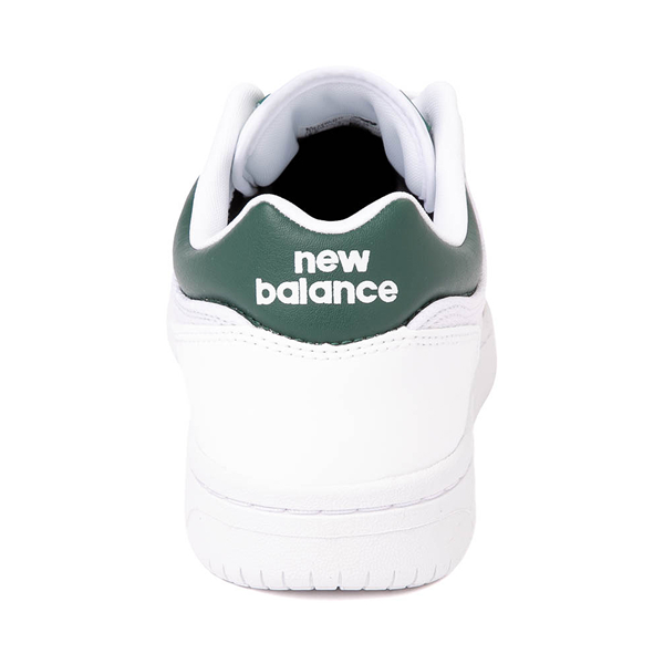 alternate view New Balance 480 Athletic Shoe - White / Nightwatch GreenALT4