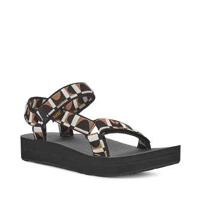 Womens Teva Midform Universal Sandal - Bounce Black / Lion