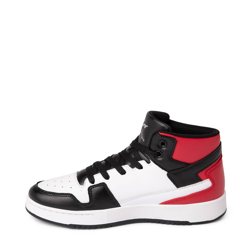 Womens Creative Recreation Honey Mid Sneaker - White / Black / Red ...