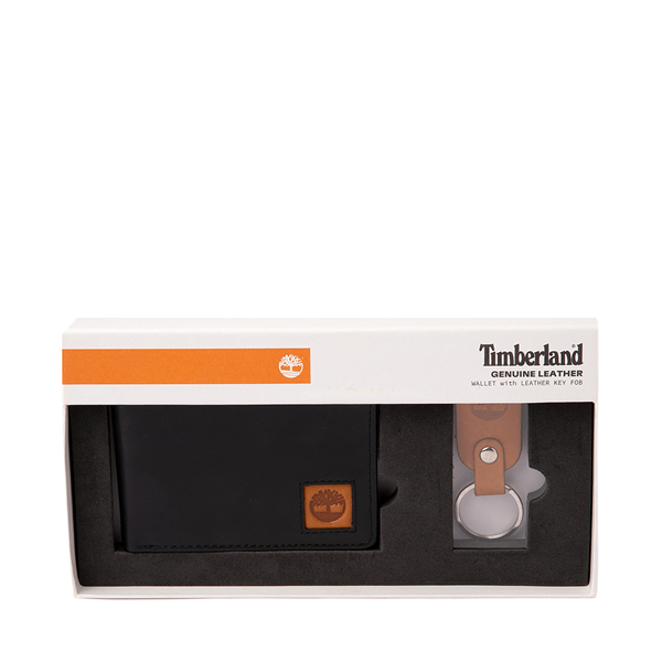 alternate view Timberland Wallet Gift Set - BlackALT1