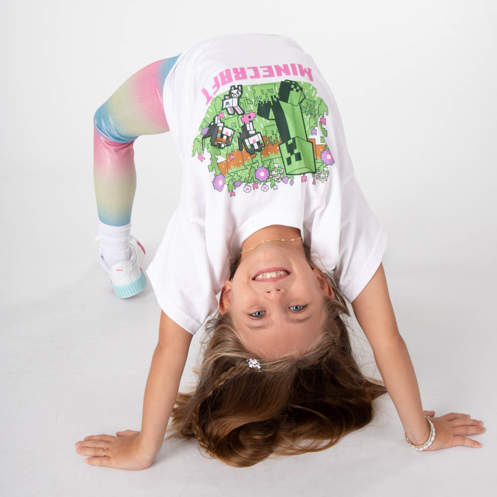 Minecraft Flower Field Tee - Little Kid / Big Kid - White