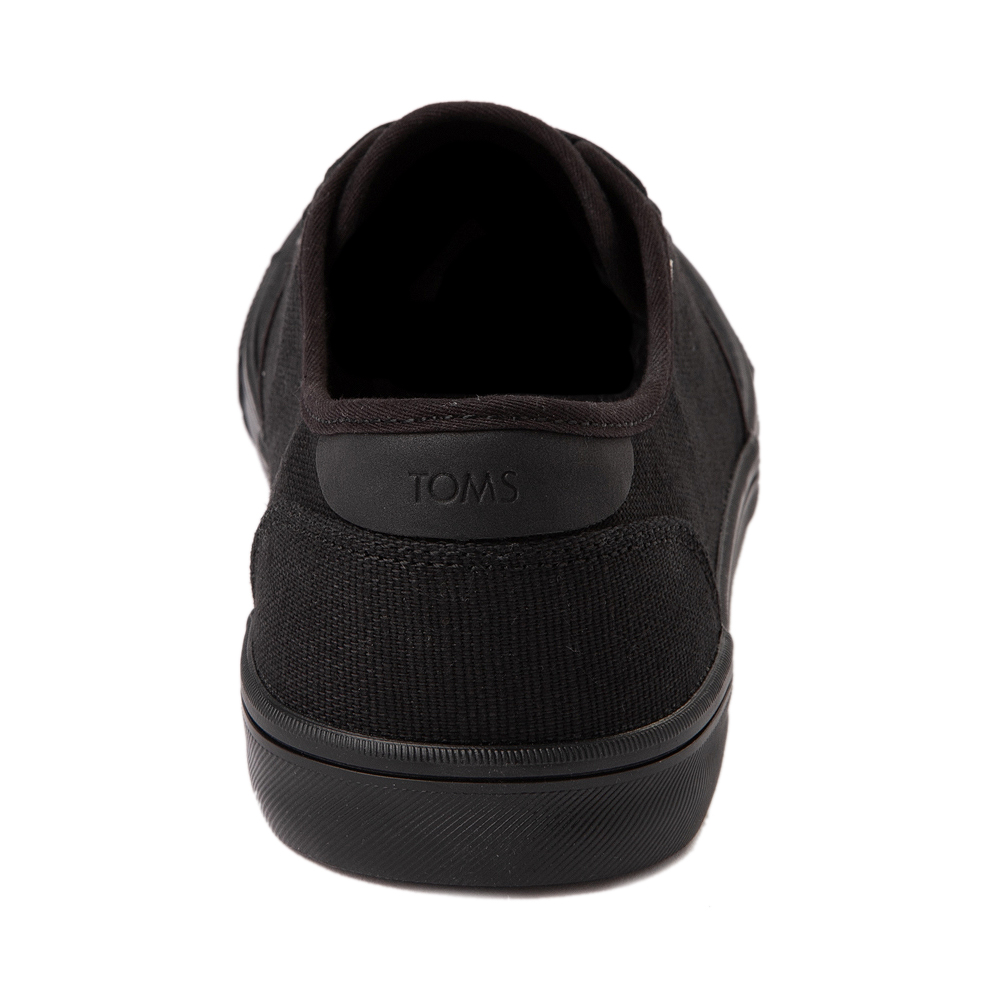 Mens TOMS Carlo Casual Shoe Black Monochrome