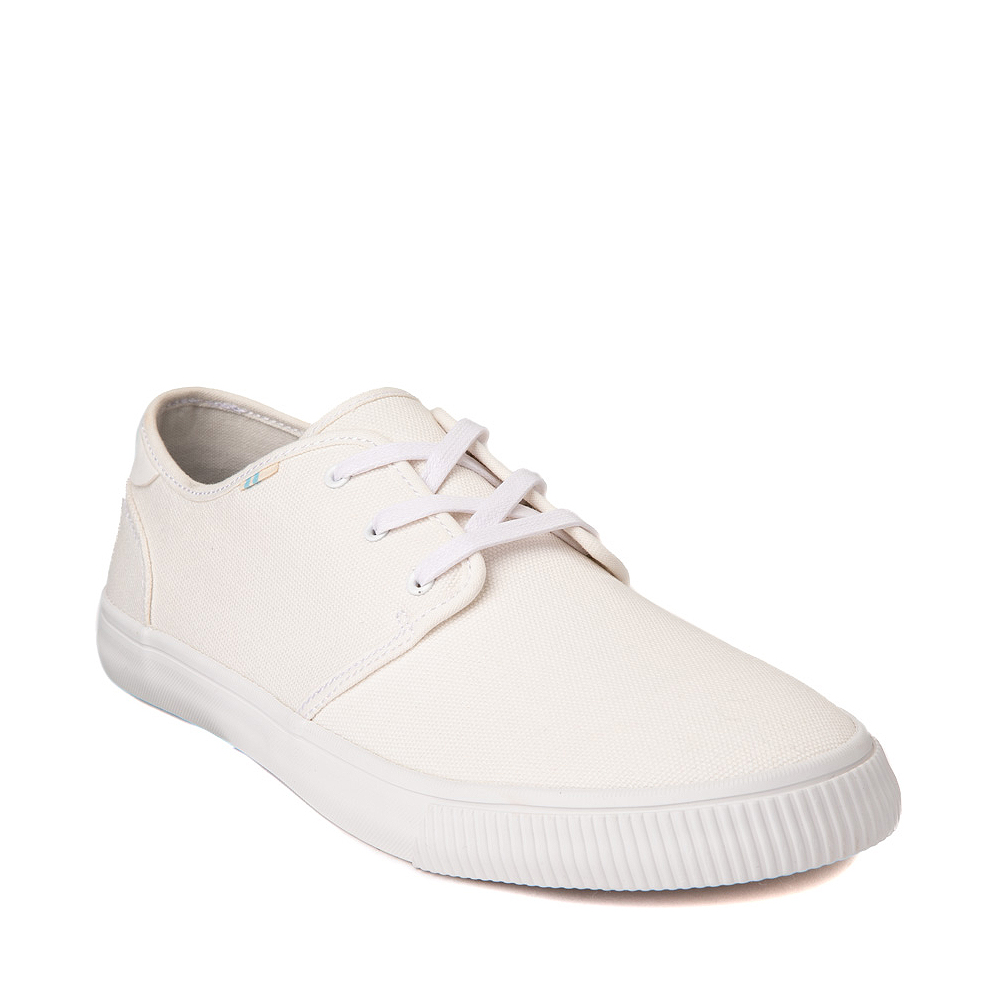 Mens TOMS Carlo Casual Shoe - White | Journeys