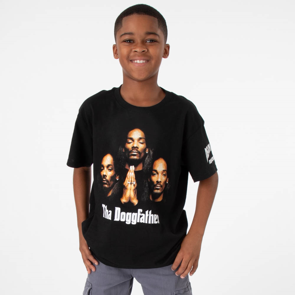 Snoop Dogg Tha Doggfather Tee - Little Kid / Big Kid - Black