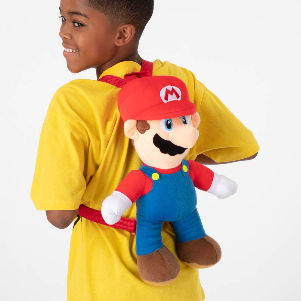 Super Mario Bros. Plush Backpack - Red