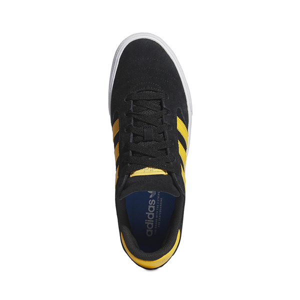 alternate view adidas Busenitz Vulc 2.0 Athletic Shoe - Core Black / Preloved YellowALT2