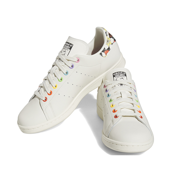 alternate view adidas Stan Smith Pride RM Athletic Shoe - Off WhiteHERO