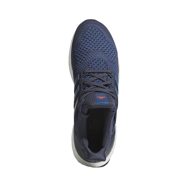 alternate view Mens adidas Ultraboost 1.0 Athletic Shoe - Shadow Navy / Core Blue / Impact OrangeALT2