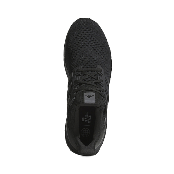 alternate view Mens adidas Ultraboost 1.0 Athletic Shoe - Core Black / Beam GreenALT2
