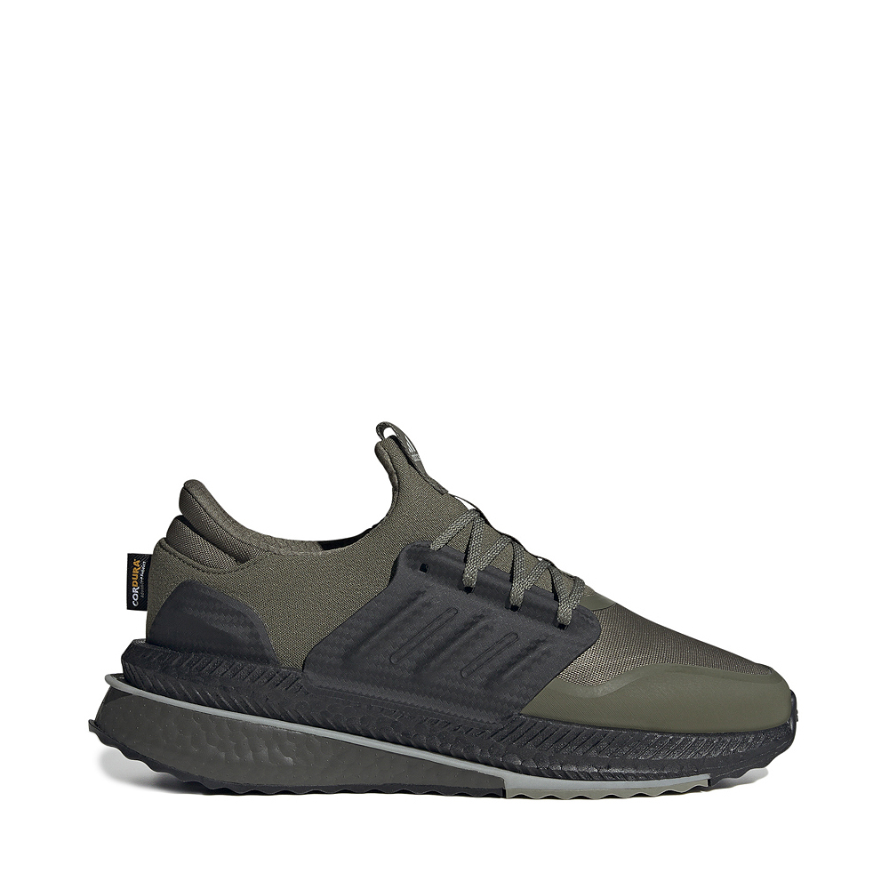 Mens adidas X_PLR Boost Athletic Shoe - Olive Strata / Shadow Olive / Silver Pebble