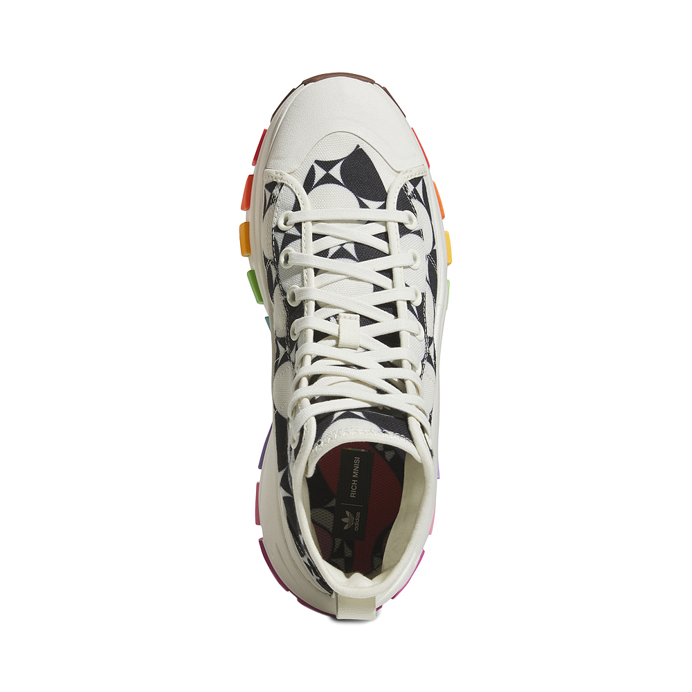 adidas Nizza High XY22 Pride RM Athletic Shoe - Off White / Core