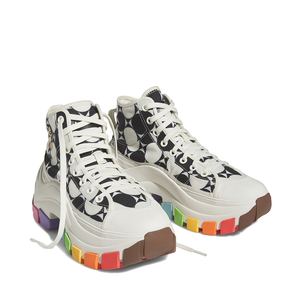 adidas Nizza High XY22 Pride RM Athletic Shoe - Off White / Core 