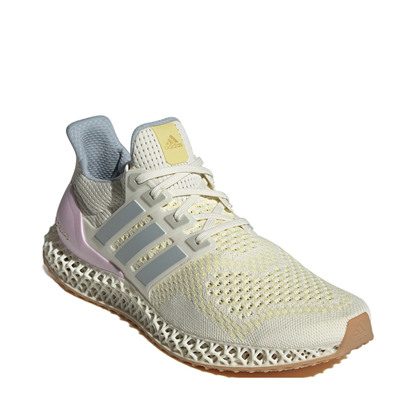alternate view adidas Ultra 4D Athletic Shoe - Off White / Wonder Blue / Orchid FusionALT5