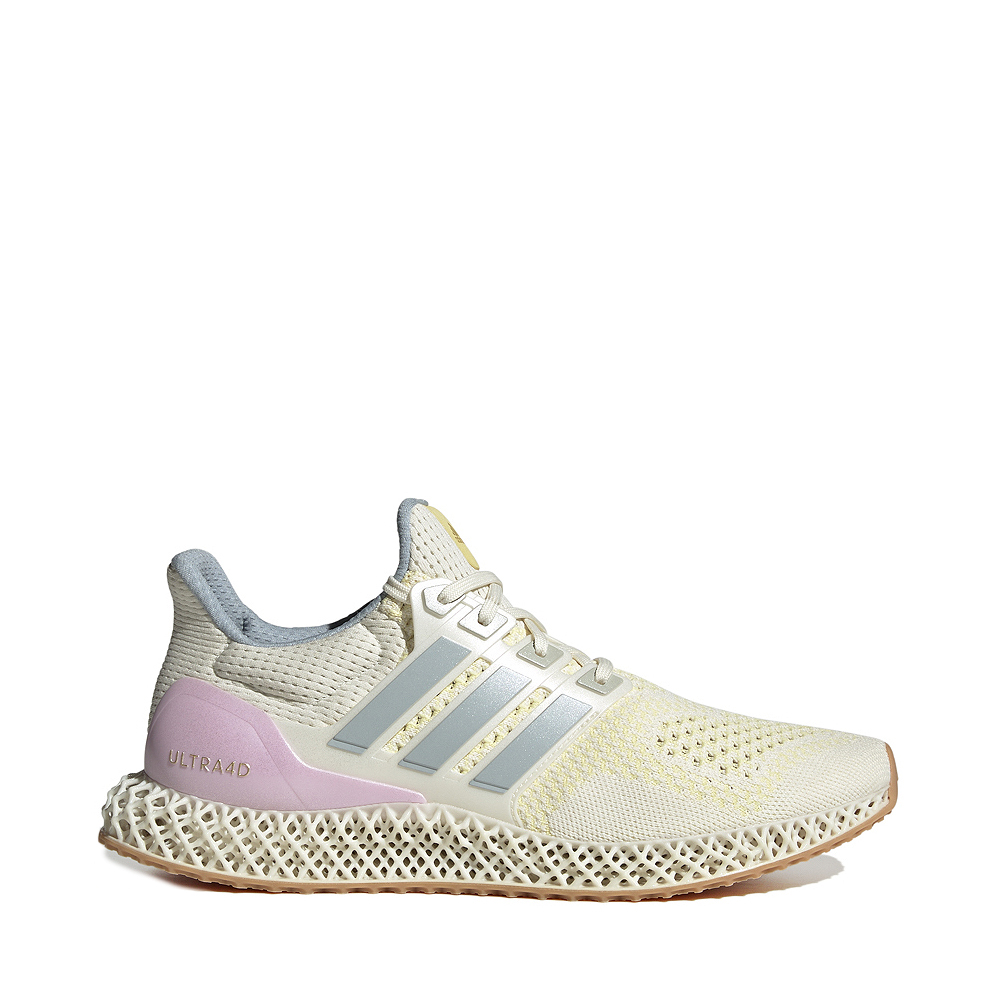 adidas Ultra 4D Athletic Shoe - Off White / Wonder Blue / Orchid Fusion