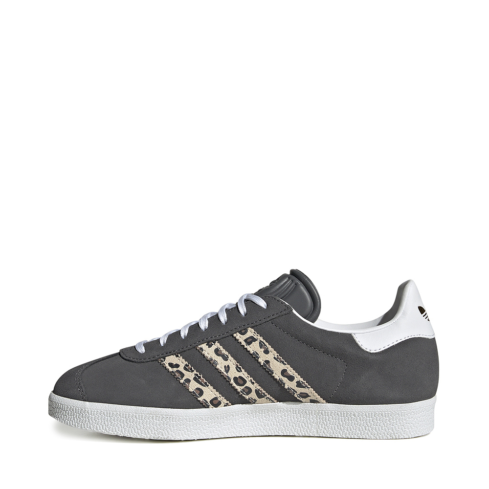 Womens adidas Gazelle Athletic Shoe - Grey / Wonder White / Core Black ...