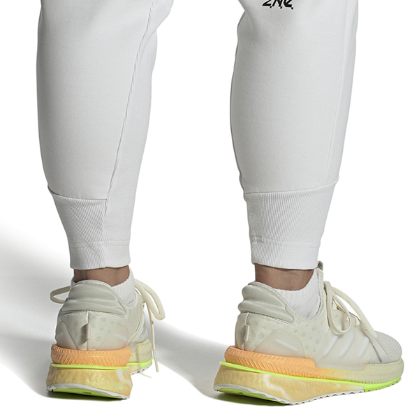 alternate view Womens adidas X_PLR Boost Athletic Shoe - Off White / Linen GreenALT1B
