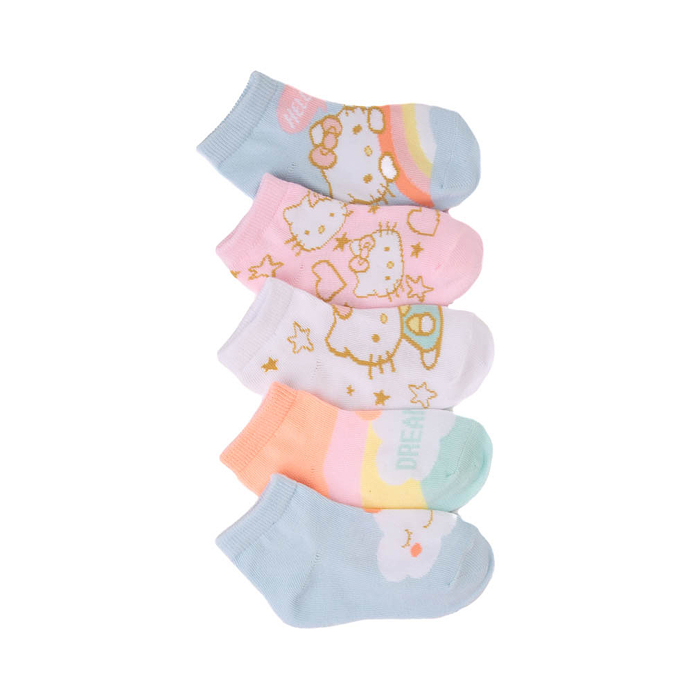 Hello Kitty&reg; Low Socks 5 Pack - Toddler - Multicolor