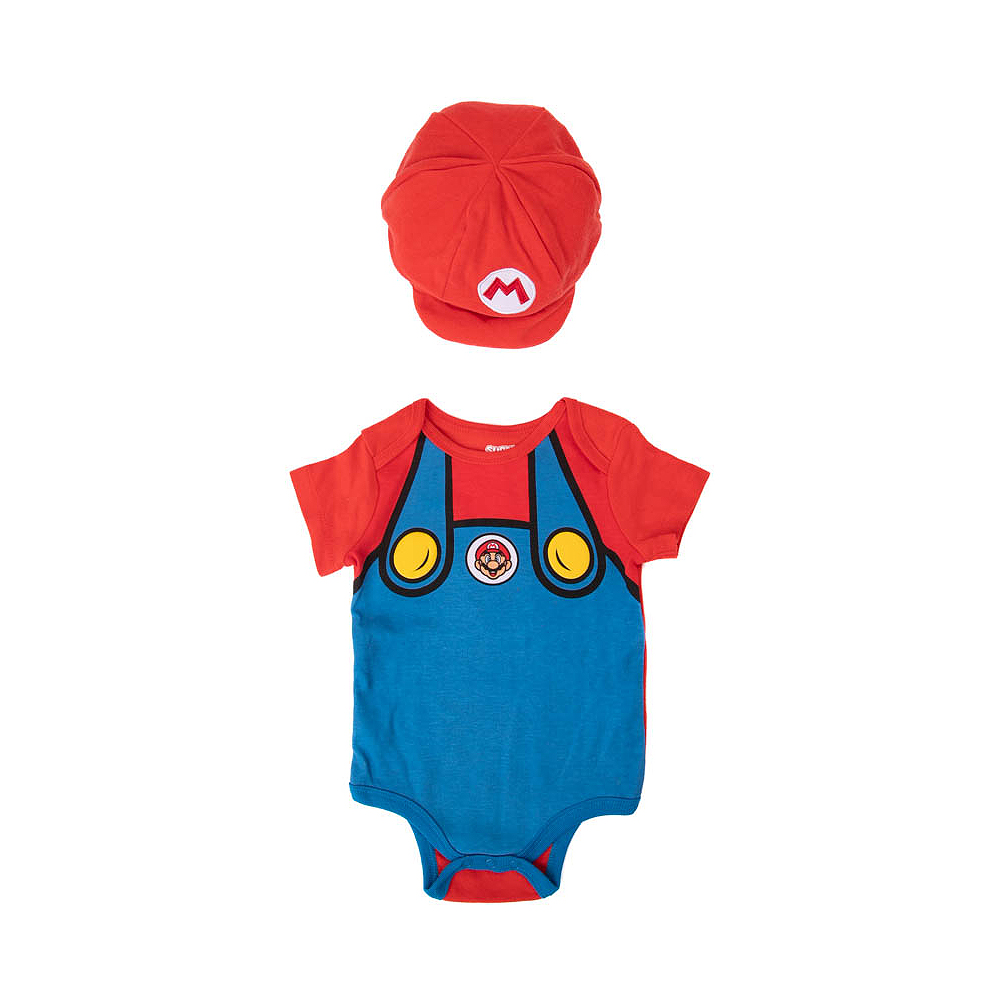 Super Mario Bros. Snap Tee Set - Baby - Red