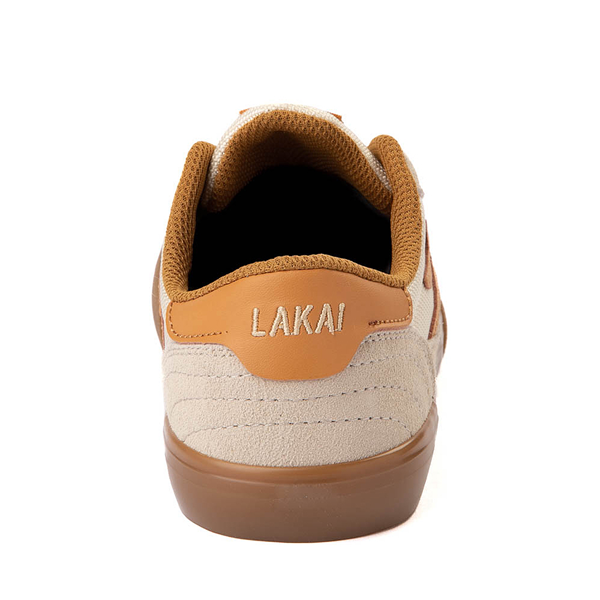 alternate view Lakai Cambridge Skate Shoe - Little Kid / Big Kid - Tan / GumALT4