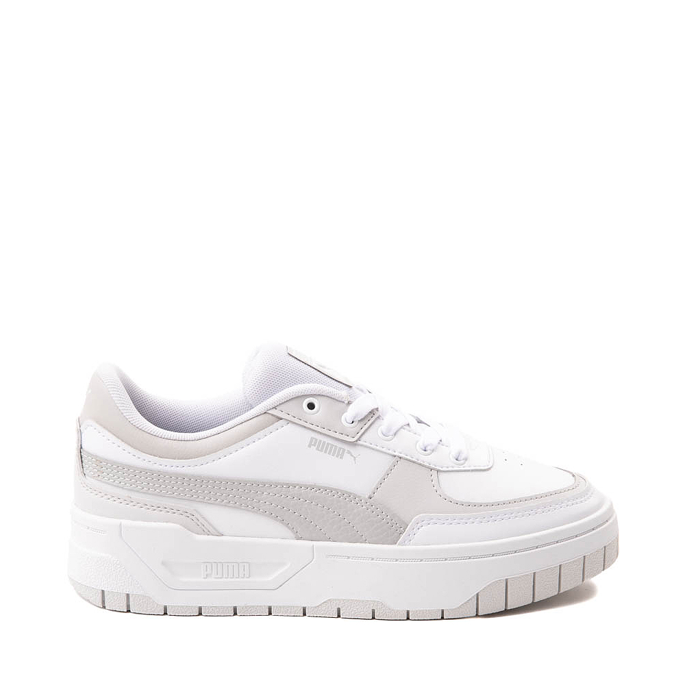 Womens PUMA Cali Dream Athletic Shoe - White / Feather Gray