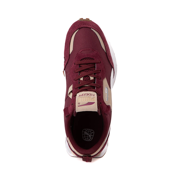 alternate view Womens PUMA Rider FV Base Athletic Shoe - Dark Jasper / WhiteALT2
