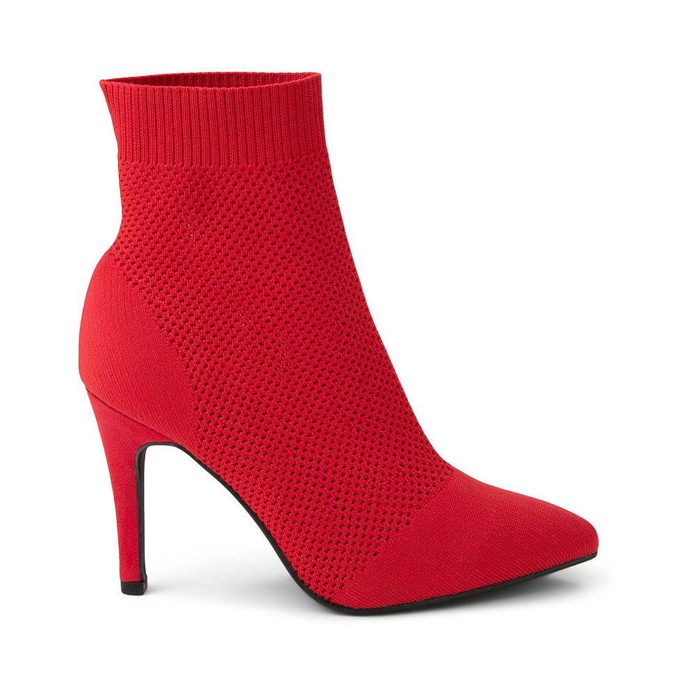 Womens MIA McKinley Heel Boot - Red