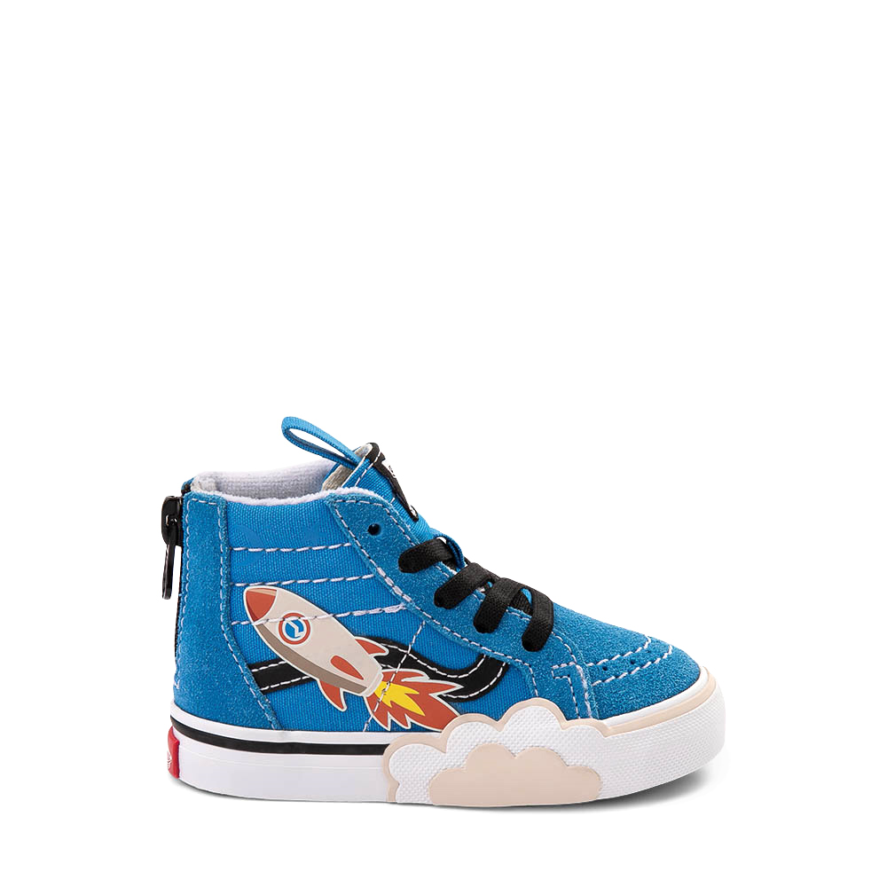Vans Sk8-Hi Zip Rocket Skate Shoe - Baby / Toddler - Blue / Multicolor