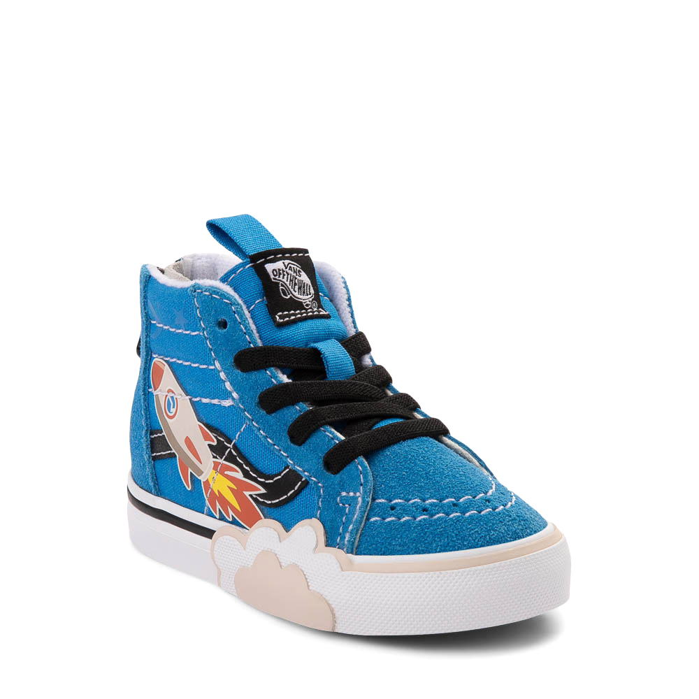 Vans Sk8-Hi Zip Rocket Skate Shoe - Baby / Toddler - Blue / Multicolor