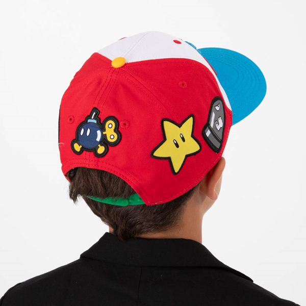 alternate view Super Mario Bros. Snapback Cap - Little Kid / Big Kid - MulticolorALT4B