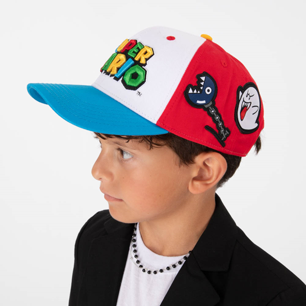 alternate view Super Mario Bros. Snapback Cap - Little Kid / Big Kid - MulticolorALT4C