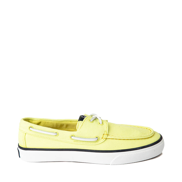 Womens Sperry Top-Sider SeaCycled&trade; Bahama 2.0 Sneaker - Lime