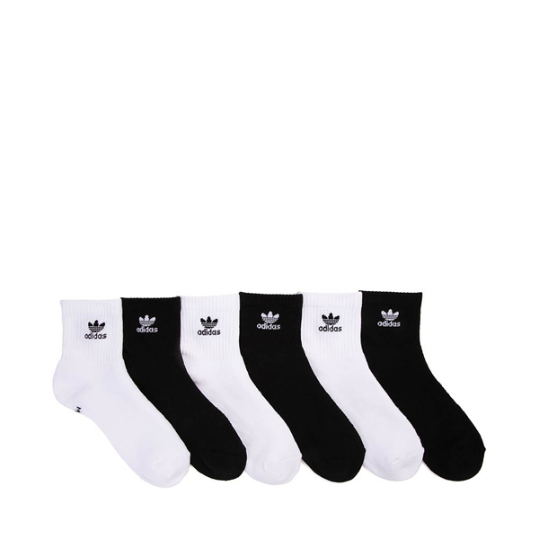 adidas Trefoil Quarter Socks 6 Pack