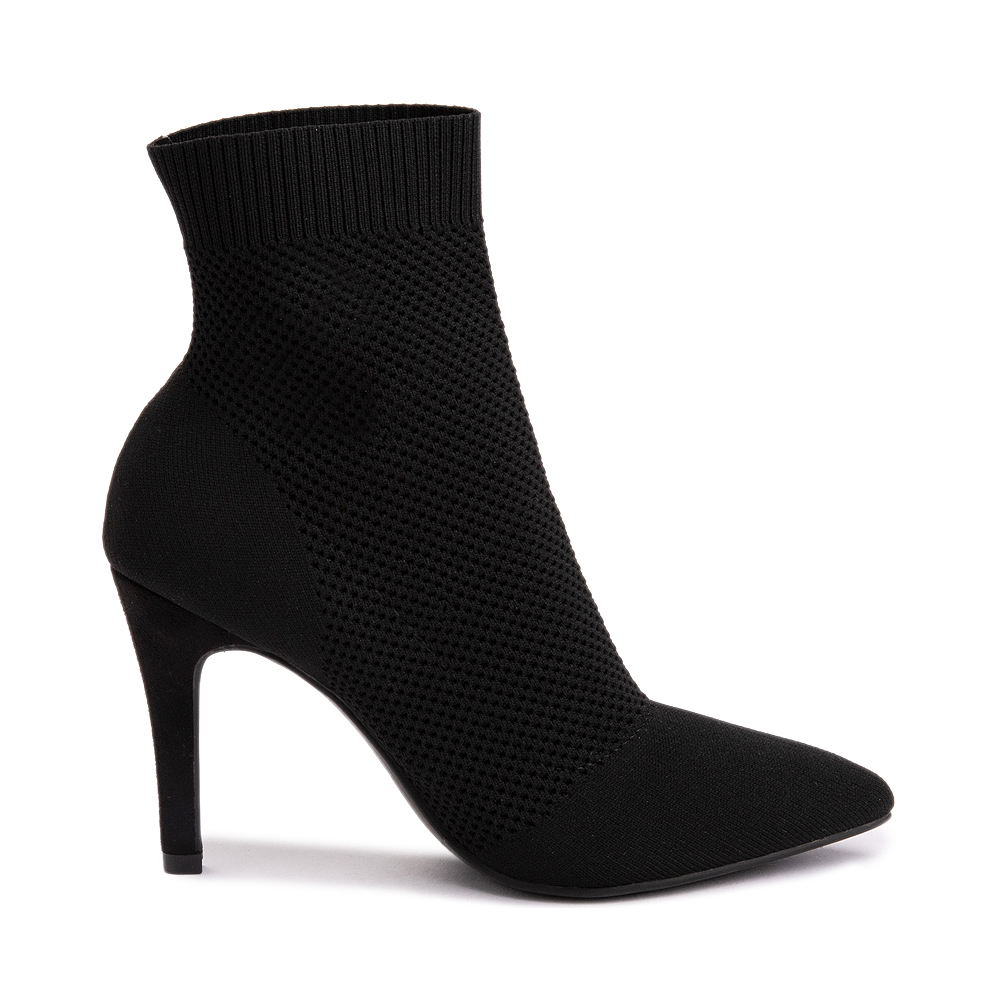 Womens MIA McKinley Heel Boot - Black
