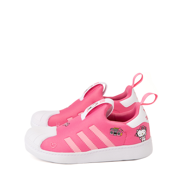 alternate view adidas Originals x Hello Kitty® Superstar 360 Athletic Shoe - Little Kid - PinkALT1