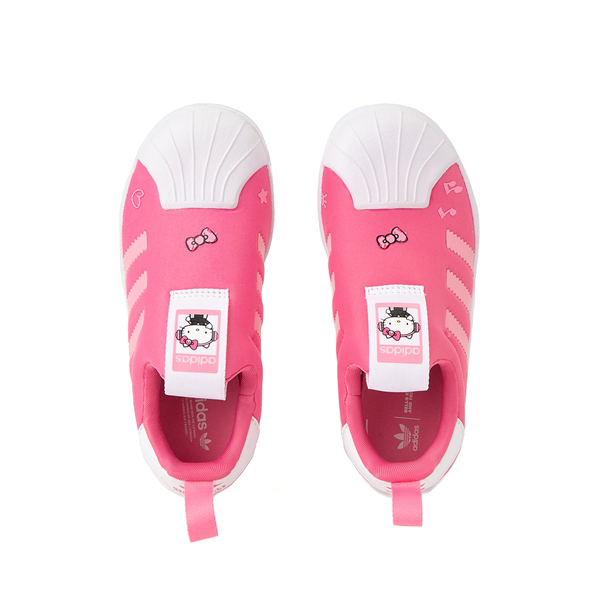alternate view adidas Originals x Hello Kitty® Superstar 360 Athletic Shoe - Little Kid - PinkALT2