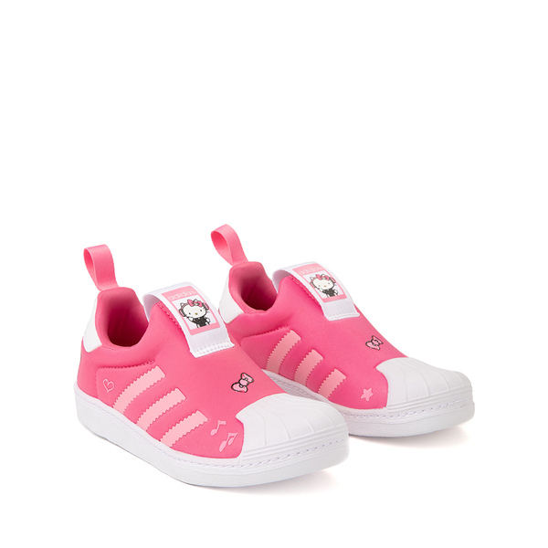 alternate view adidas Originals x Hello Kitty® Superstar 360 Athletic Shoe - Little Kid - PinkALT5