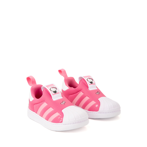 alternate view adidas Originals x Hello Kitty® Superstar 360 Athletic Shoe - Baby / Toddler - PinkALT5