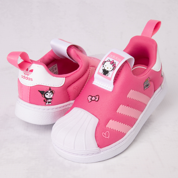 alternate view adidas Originals x Hello Kitty® Superstar 360 Athletic Shoe - Baby / Toddler - PinkTHERO