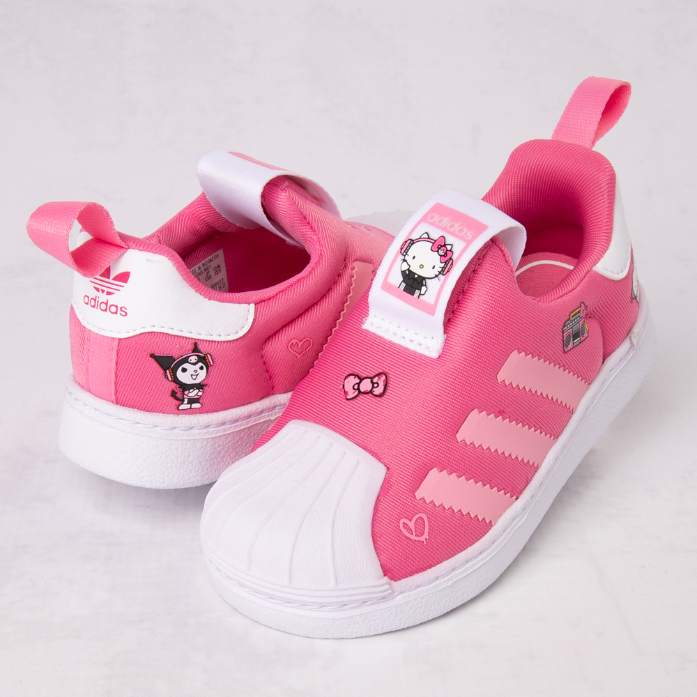 adidas Originals x Hello Kitty&reg; Superstar 360 Athletic Shoe - Baby / Toddler - Pink