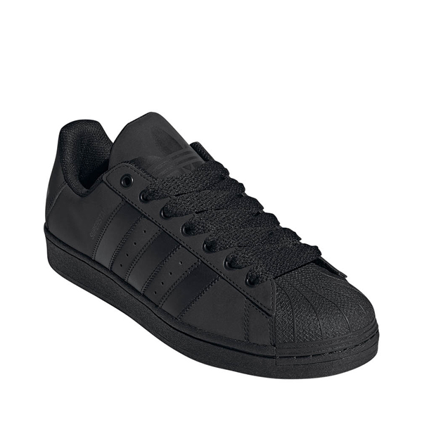Mens adidas Superstar 3M Reflective Athletic Shoe - Black | Journeys