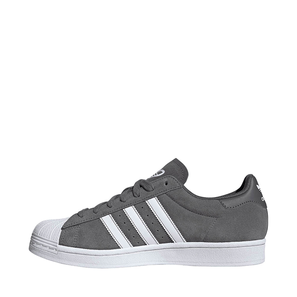 alternate view Mens adidas Superstar Athletic Shoe - Grey / WhiteALT1