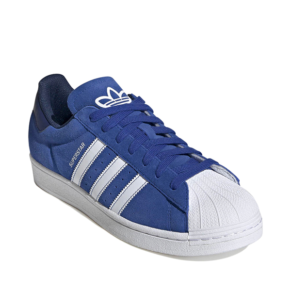 alternate view Mens adidas Superstar Athletic Shoe - Royal Blue / WhiteALT5